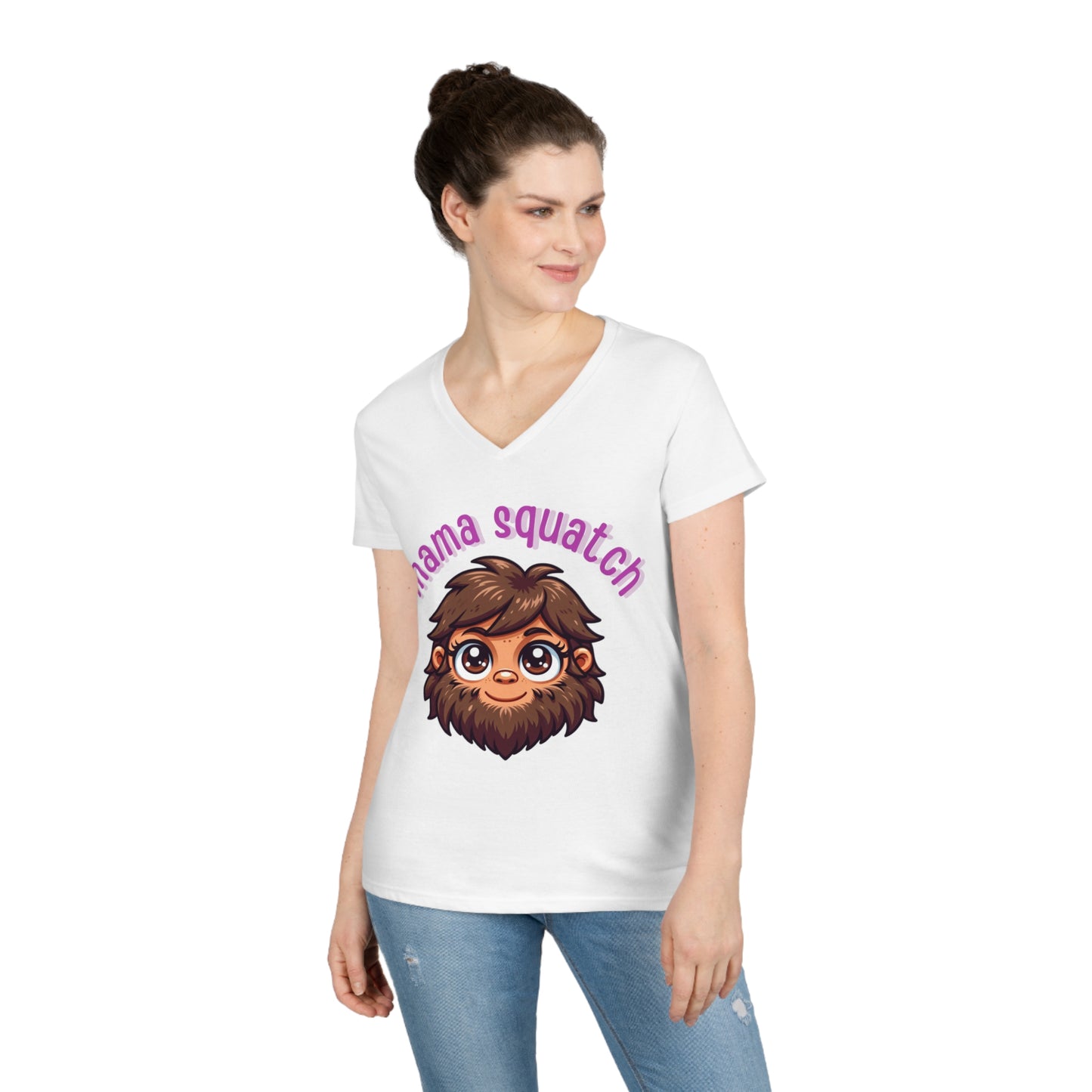 Mama Squatch V-Neck